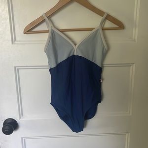 blue custom yumiko ballet leotard